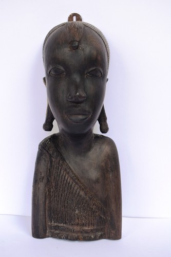 Statue tête femme - tête,