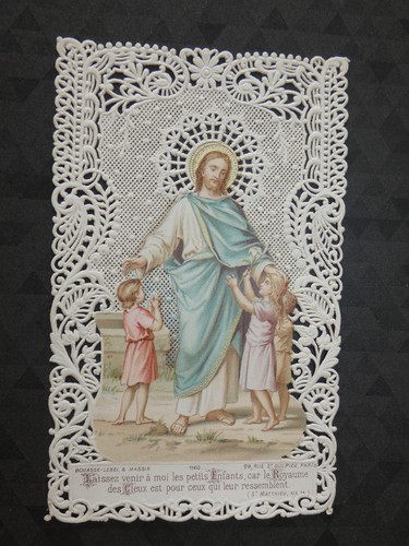 Image pieuse canivet dentelle