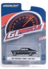1:64 Greenlight Gl Muscle 24 1969 Chevy Nova Yenko Copo Noir 13290-A