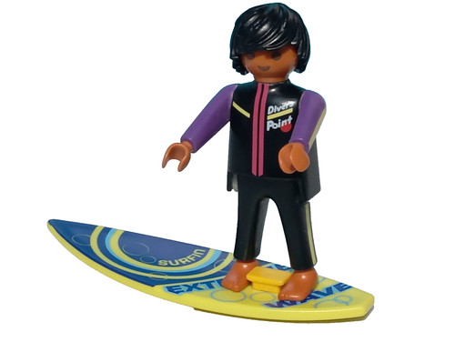 Playmobil figurine surfeur - playmobil,