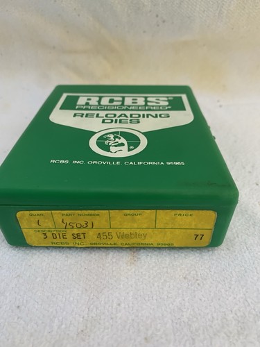 Rcbs die set outils 455 - rcbs, 3