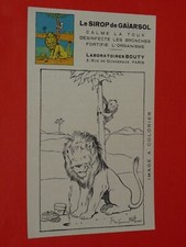 CHROMO 1930 SIROP GAÏARSOL