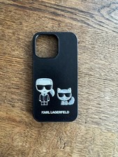 Karl Lagerfeld Coque pour Apple iPhone 13 Pro Max 3D Rubber Karl & Choupette
