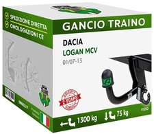 Attelage Fixe pour Dacia LOGAN