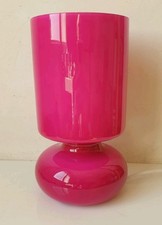 ikea lykta lampe table rose verre vintage dlg venini murano no mushroom 1990