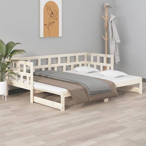 Lit coulissant blanc - lit,