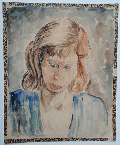 Portrait femme peinture - femme,