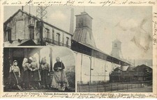 SAONE ET LOIRE  LE CREUSOT  usine SCHNEIDER  puits saint pierre