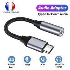 Adaptateur Usb C Vers Jack 3 5mm Audio Pour Samsung Huawei Xiaomi Apple Radio