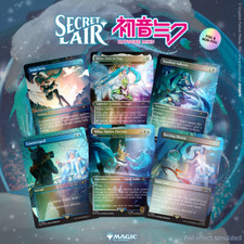 Mtg Secret Lair HATSUNE MIKU Winter Diva English FOIL Sealed New