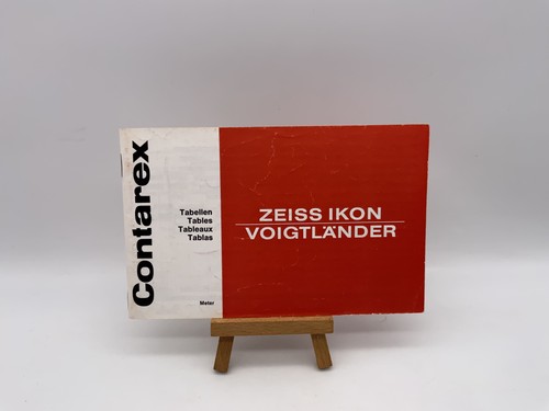 Zeiss ikon contarex table - zeiss,