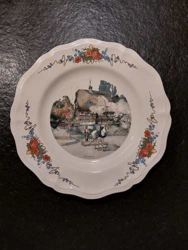 Belle assiette plate 25 cm - belle,