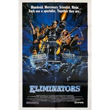 ELIMINATORS US Movie Poster  - 27x41 in. - 1986 - Empire Picture, Andrew Prine