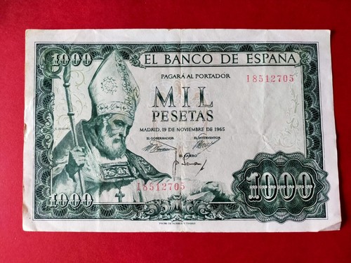 Espagne billet 1000 - , pesetas