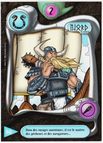 Njord carte deus serie - -,
