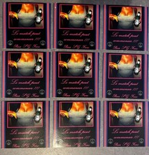 Lot 9 Stickers Autocollants