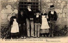 CPA Gourin - Moeurs et Types