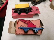 Lot De 2 Wagons Hornby échelle O wagon BENNE Et Grue