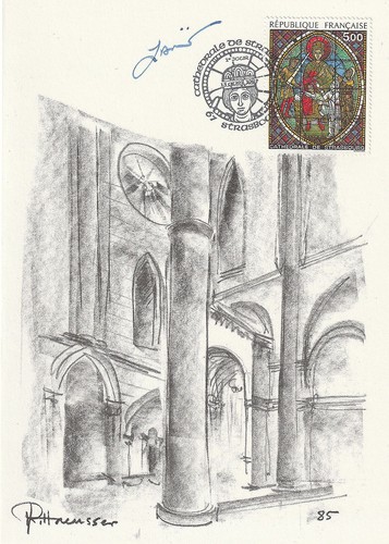 Encart philatélique 1er jour - 1er,