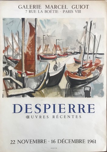 Despierre affiche litho - despierre,