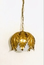 Suspension Florale Dorée/Hans