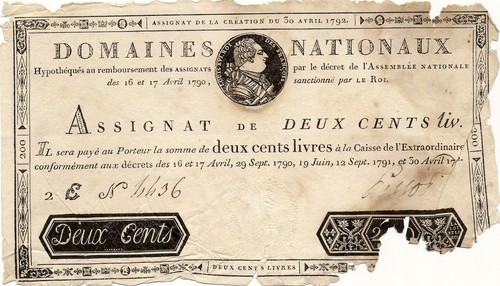France banknote 200 livres - banknote,
