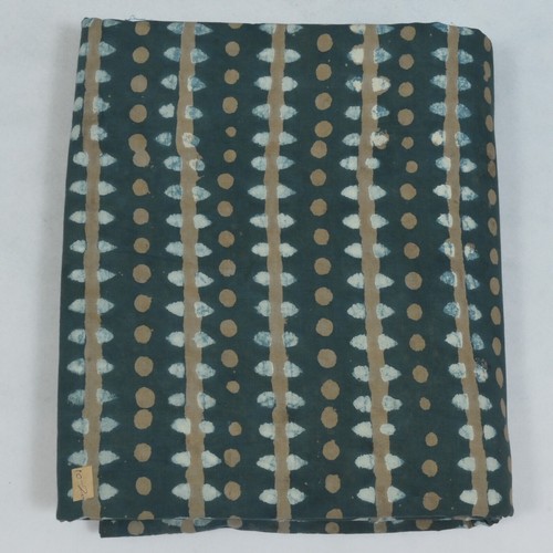 Tissu bleu artisanal pur - tissu,