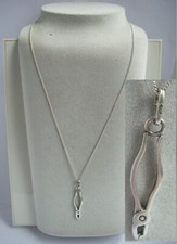 collier pendentif clé a molette outil pince bricolage 5gr ARGENT massif 925 N°48
