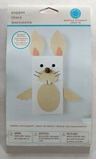 NEUF EMBALLAGE D'ORIGINE Martha Stewart kit de bricolage LAPIN ensemble créatif marionnette