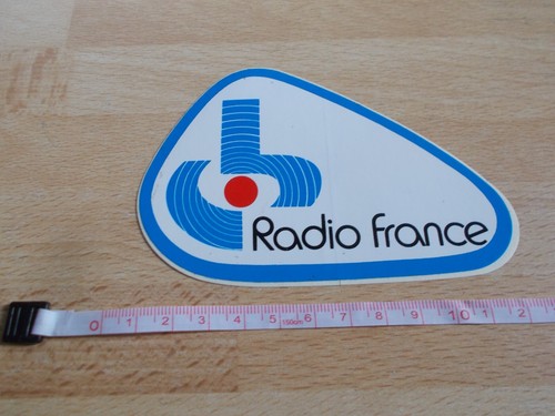 Autocollant radio france - radio,