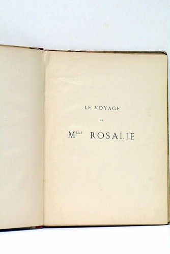 Voyage mlle rosalie - le,