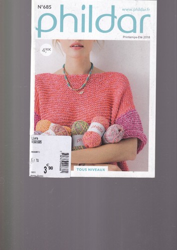 Phildar lot 2 revues - lot, de