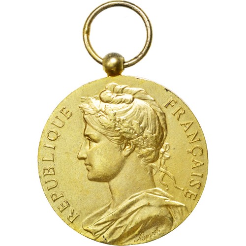 France medal french fifth - france,, medal,