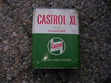 bidon d'huile ancien castrol