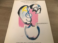 Partitions Collection Panorama saxophone 1 Billaudot Editeur