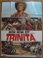 MON NOM EST TRINITA Ferdinando Baldi Carambola 1974 Affiche Originale 120x160