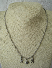 collier pendentif GARçON FILLE enfants 9gr ARGENT massif 925  N°136