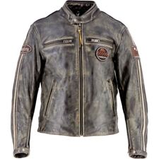 Veste Blouson L Cuir moto CE Helstons Ace 10 ans Doublure Harley Triumph indian