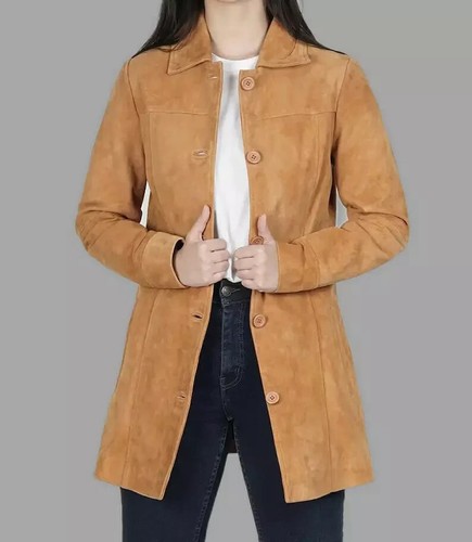 Manteau trench vintage cuir - manteau,