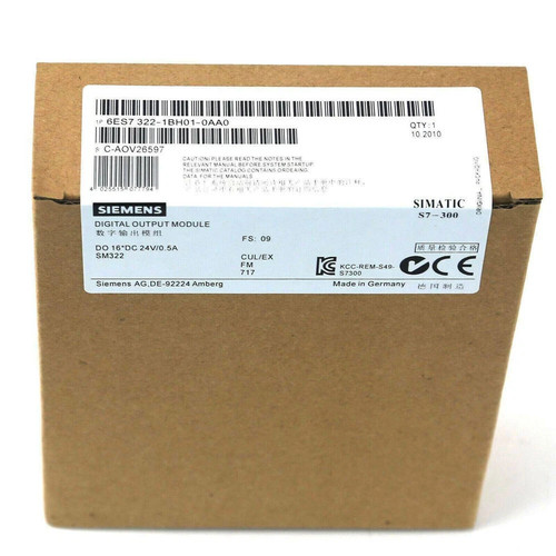 6es7322 1bh01 0aa0 - 1pcs, new