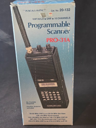 Vintage 1980s realistic - realistic, pro-31