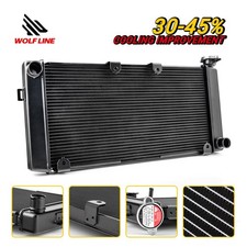 WOLFLINE Moto Radiateur Tout Aluminium Pour Honda NT1100 2022-2024