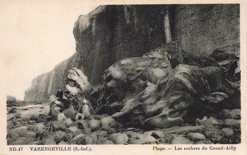 Varengeville les rochers du - rochers,