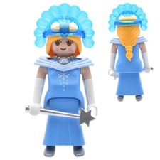 Playmobil Princesse de Glace Reine des Neiges Fée Sorcière Château de Rêves