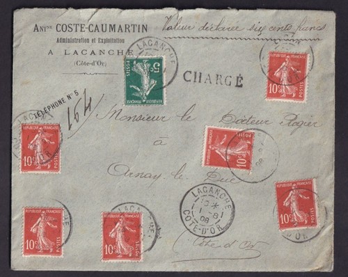 Enveloppe valeur déclarée - enveloppe, en