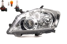 Phare Compatible Avec Toyota Auris 03/10 - Côté Conducteur Gauche Avec Ampoule