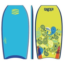 SNIPER Bodyboard Filles Cashmere PE 36 Inch Bleu Jaune