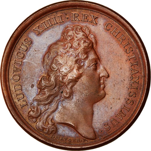 France médaille louis - louis, xiv