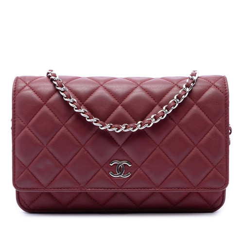 Chanel matelassé cuir - cc,
