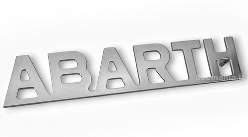 Scritta abarth fiat 500 - fiat, et